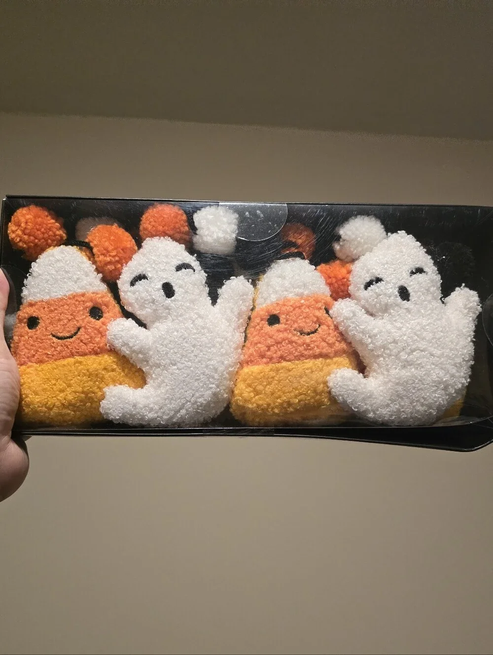 New Jack O'Lantern Lane Candy Corn & Ghosts Garland